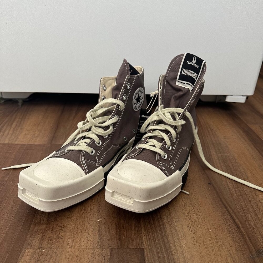Rick Owens Converse x DRKSHDW Turbodrk Hi sneakers